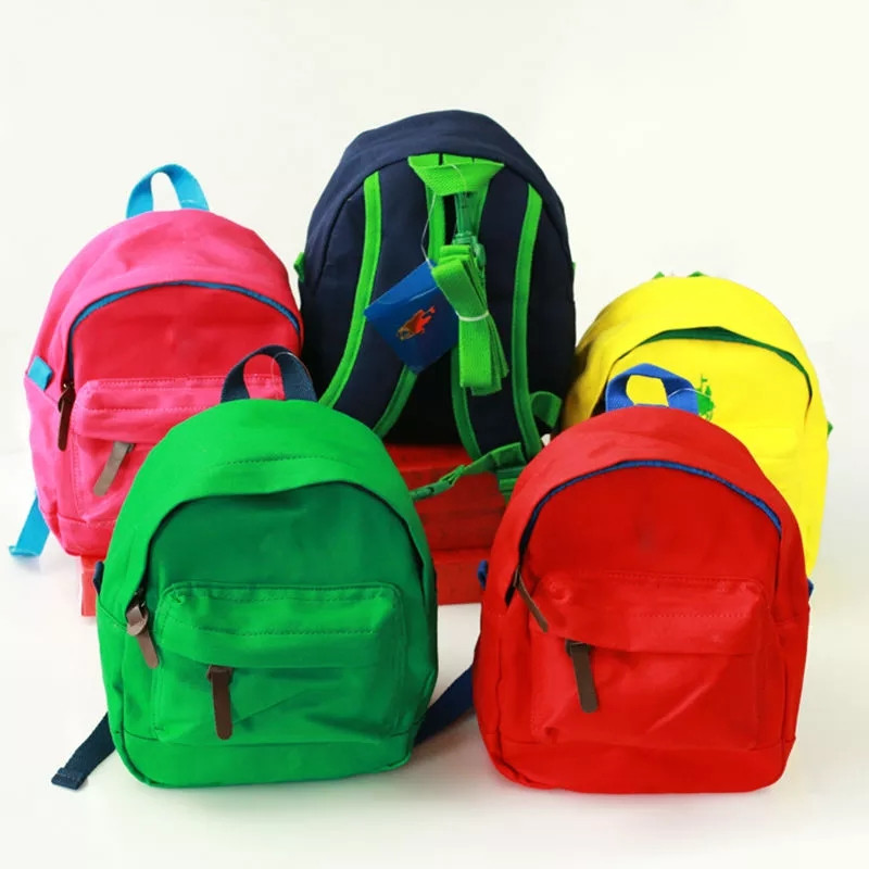 Hot sale casual wholesale custom 600D backpack school bag kids