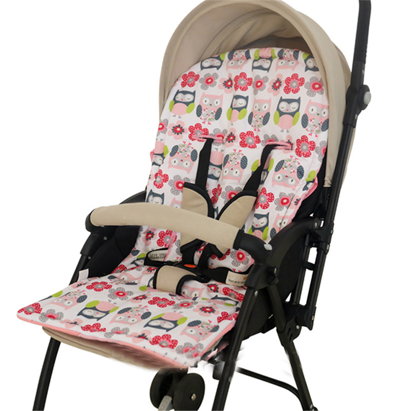 Non-slip Stroller Liner OEM Comfortable Cotton Baby Stroller Seat Liner