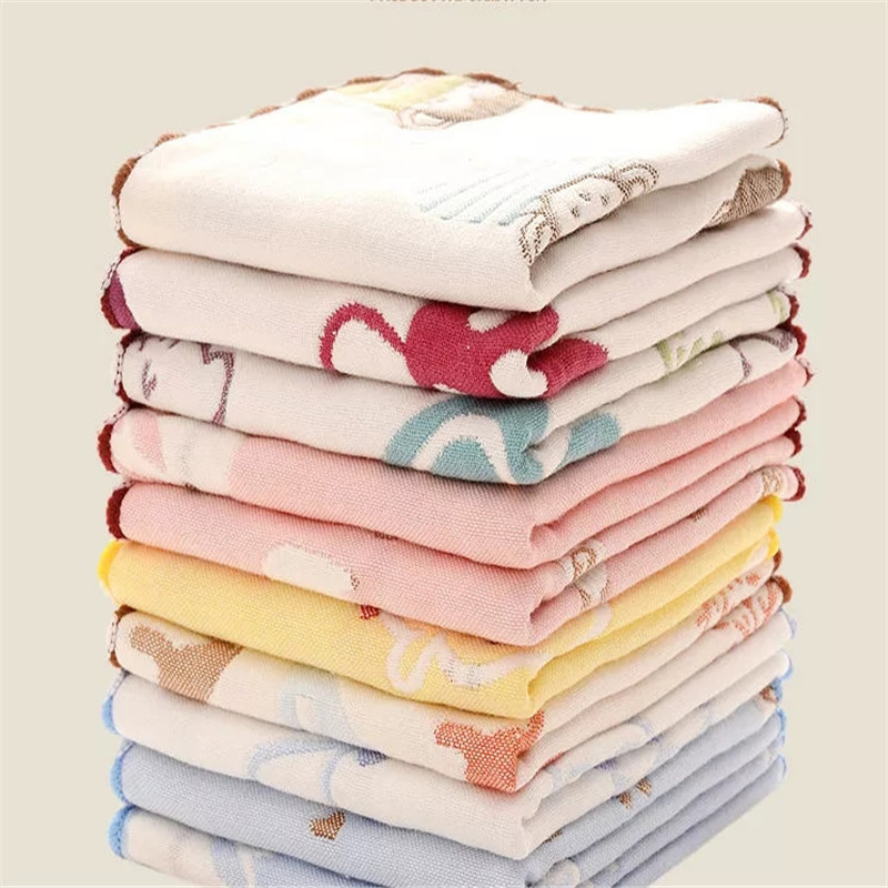 Customer Cute Baby cotton bamboo fiber towel