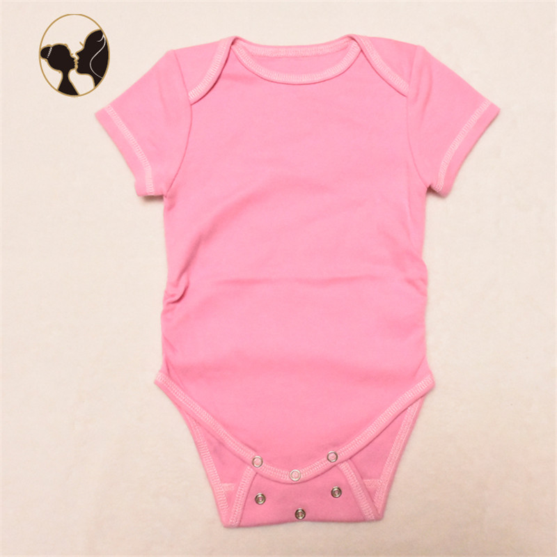 plain pink baby wear clothes jumpsuit