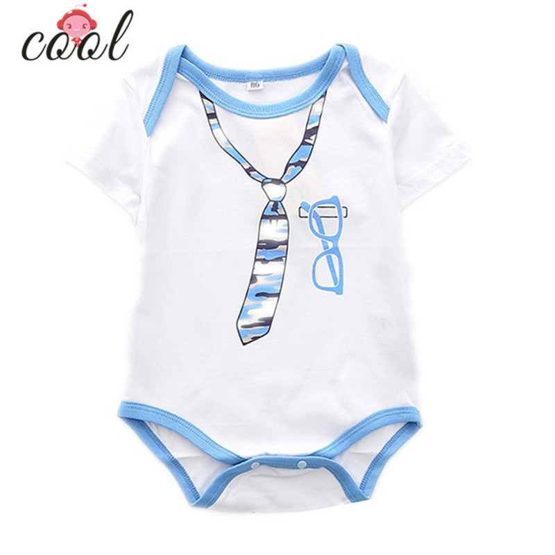 short sleeve cotton material children gentleman romper for summer wholesale children jumpsuit