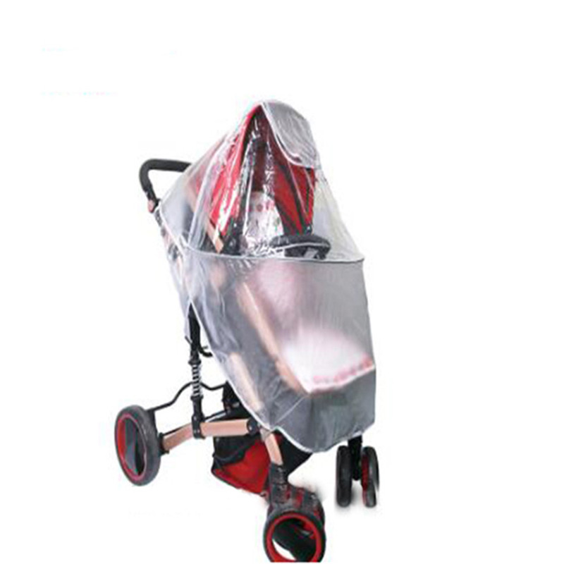 Most Popular Breathable Portable PVC Baby Stroller Rain Cover For Wind Snow