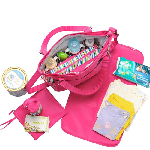 High quality diaper bag backpack waterproof mommy diaper organizer