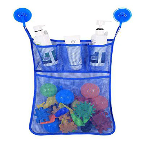 Waterproof hanging kids baby mesh bath toy tidy organizer