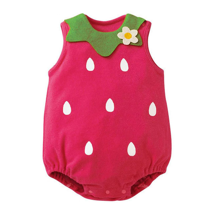 Fashion baby grows bodysuit design lovely baby cotton romper