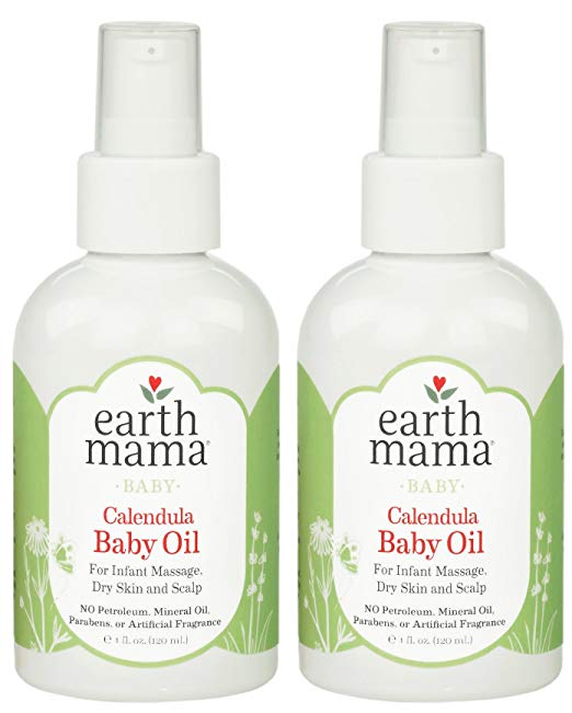 Calendula Baby Oil, 4-Fluid Ounce